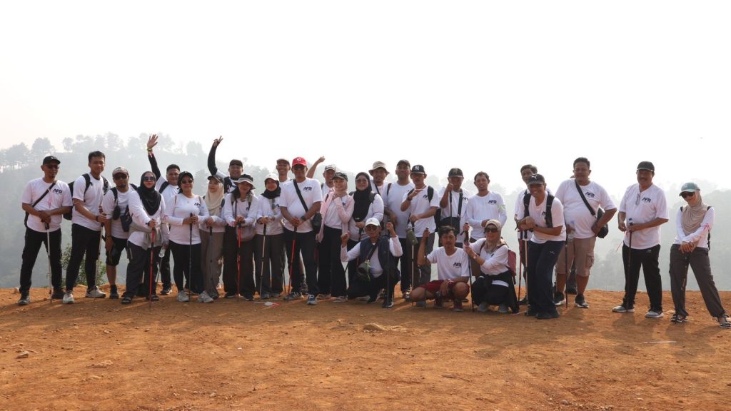 kjpp abdullah fitriantoro & rekan team buiding dan trekking sentul
